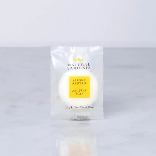 natural sardinia saponetta hotel bustina 20 gr