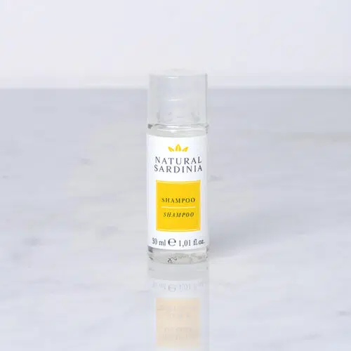natural sardinia shampoo hotel flacone 30 ml