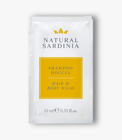 Natural Sardinia Doccia Shampoo Hotel Bustina 10 ml
