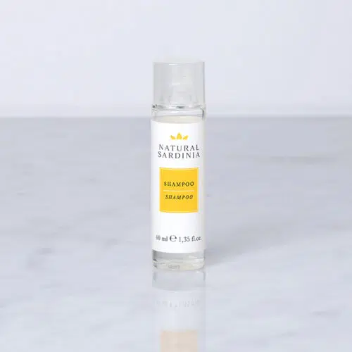 natural sardinia shampoo hotel flacone 40 ml