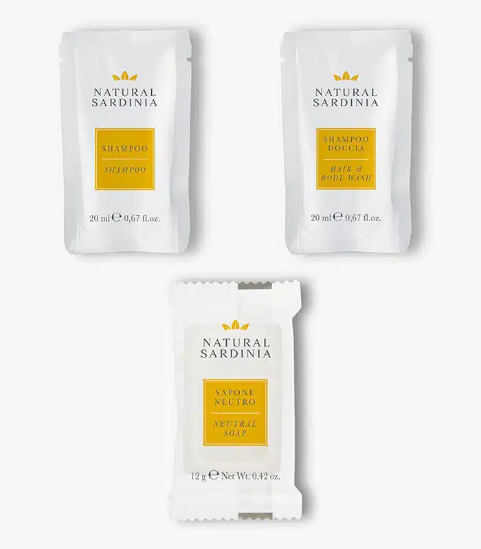 Natural-Sardinia-Linea-Cortesia-Kit-Hotel-Starter-150-Pezzi Natural Sardinia Linea Cortesia Kit Hotel Starter 150 Pezzi