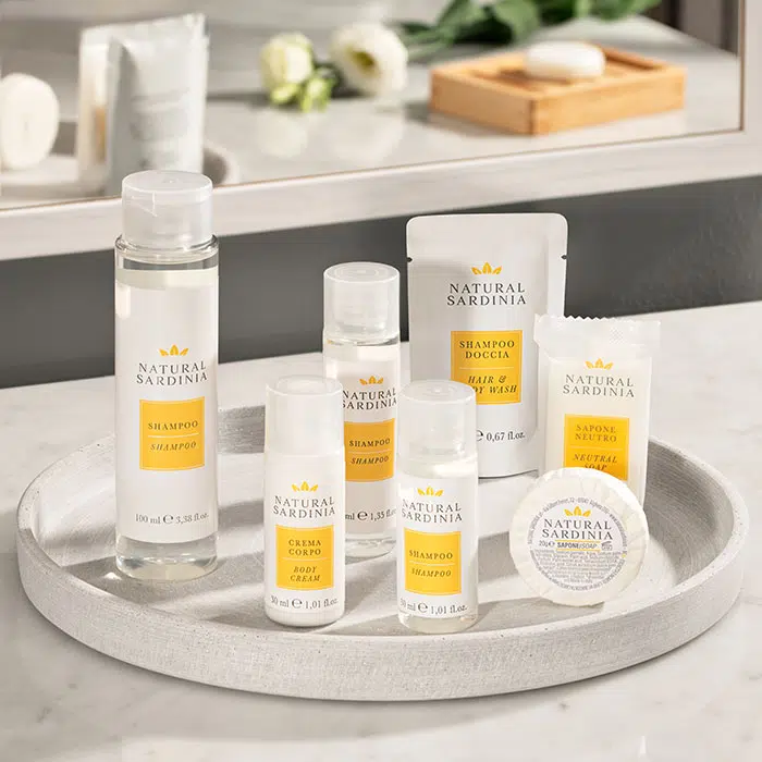 Natural Sardinia Linea Cortesia Hotel Kit Campioni