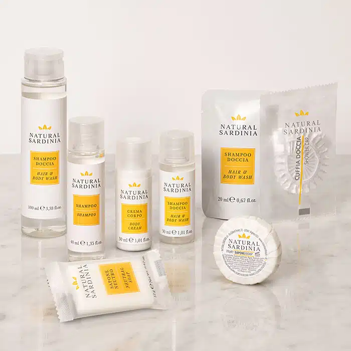 Natural Sardinia Linea Cortesia Crea il tuo kit hotel