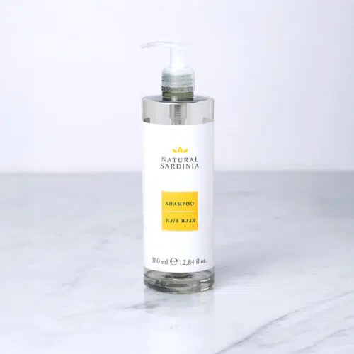 natural sardinia dispenser shampoo vuoto hotel 380 ml